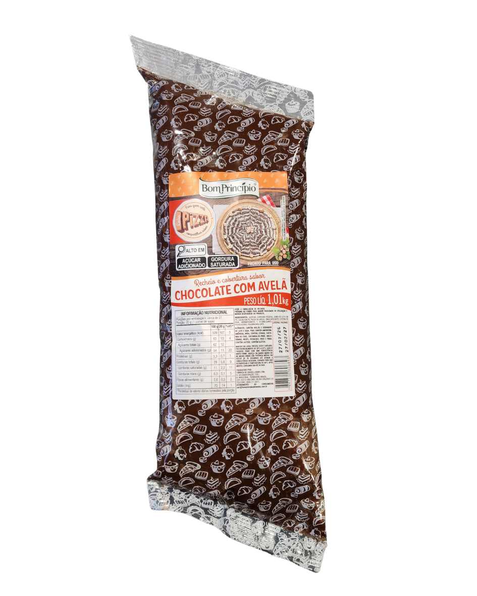 Recheio Chocolate e Avela Bisn Bom Principio 1,01kg PIZZA